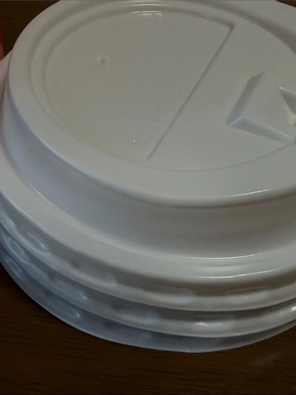 Hot coffee tea disposable cups floral with sleeves and tops